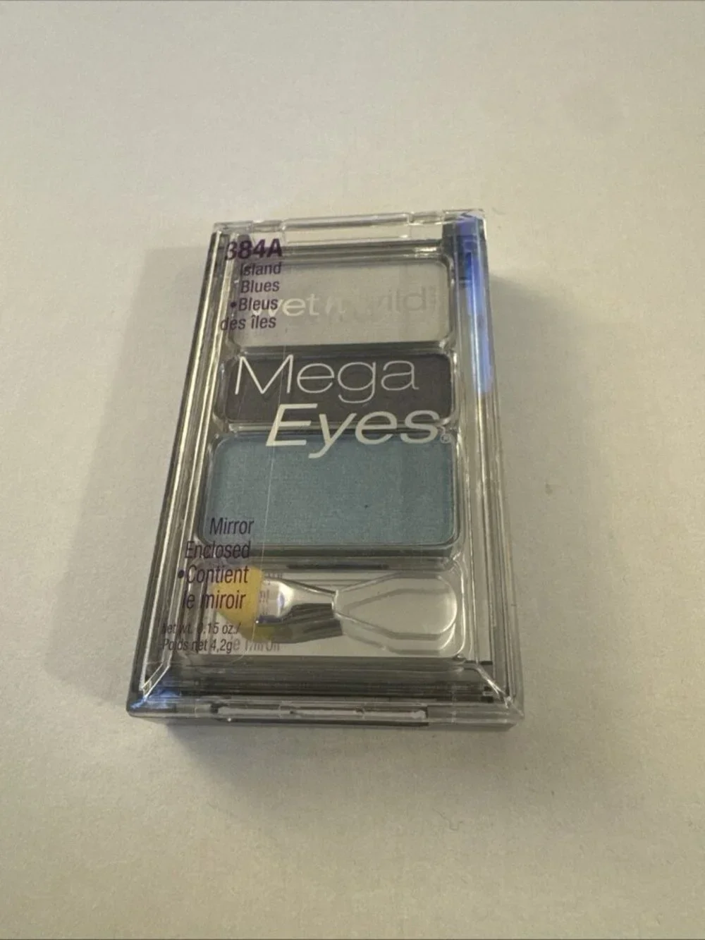 Wet N Wild Mega Eye Shadow Trio 384A Island Blues New H11